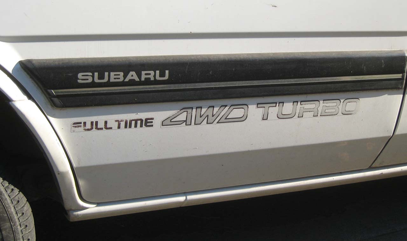 Illustration for article titled 1989 Subaru GL AWD Turbo Wagon